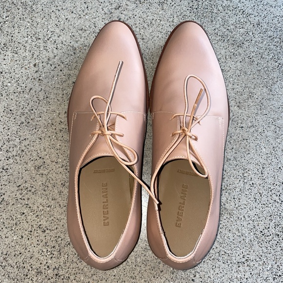 Everlane Leather Oxfords Size 7.5 New With Box And Dust Bag - Picture 4 of 13